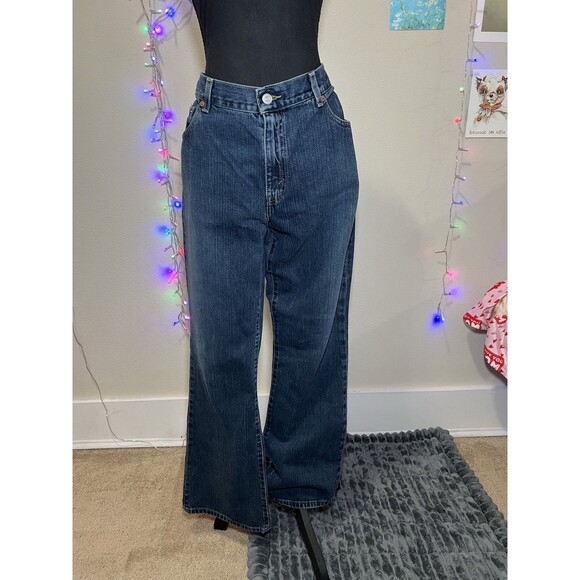 Levi's Denim - Levi's Women's Boot Cut 515 Jeans Dark Wash Low Rise Size 16 MIS M